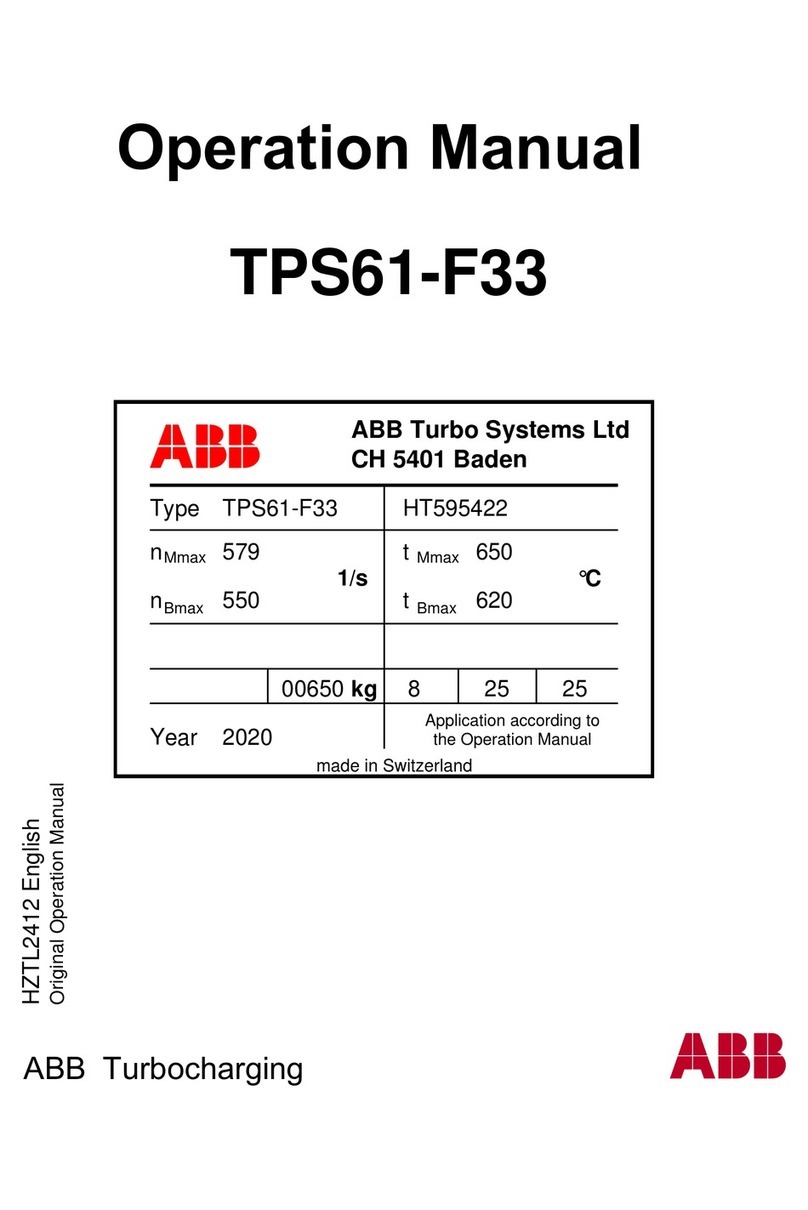 ABB TPS44-F Series Operation manual
