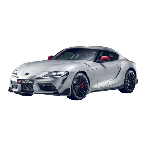 Toyota GR SUPRA 2020 User manual