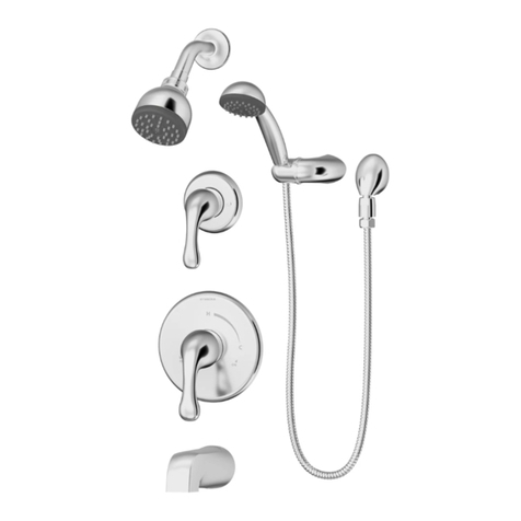 Symmons Unity Trim Series Installation instructions