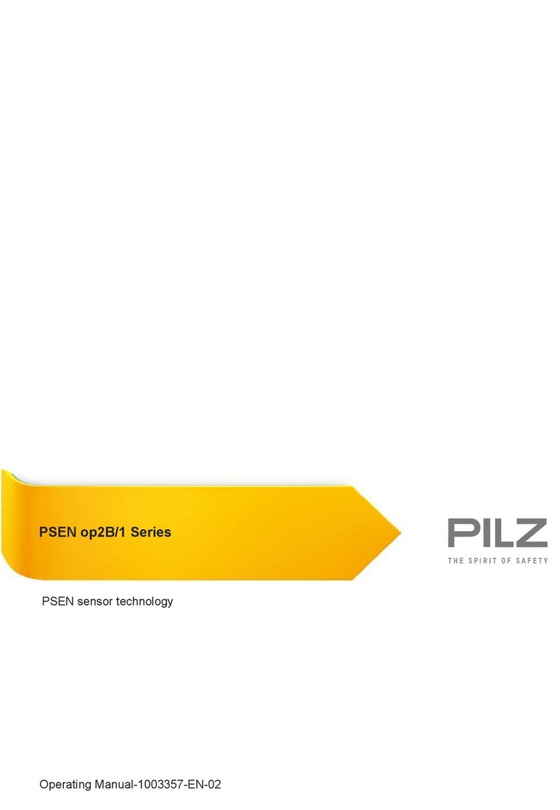 Pilz PSEN op2B/1 Series operating manual