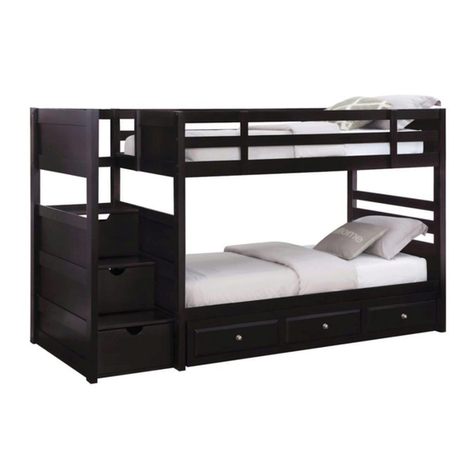 Coaster BUNKBED User manual