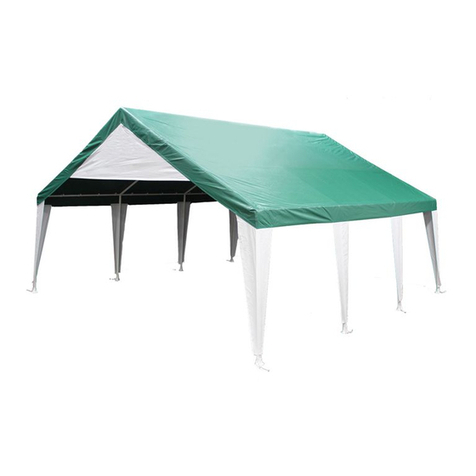 KING CANOPY Event Tent 20ft x 20ft User manual