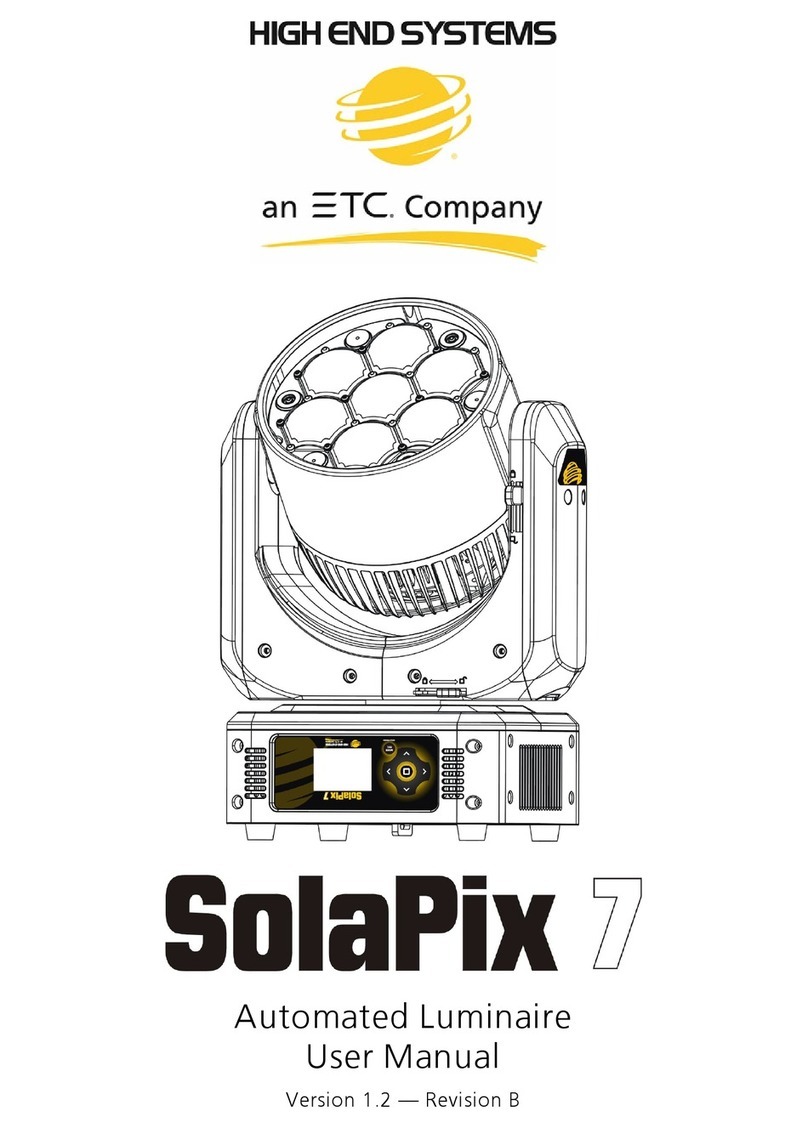 ETC High End Systems SolaPix 7 user manual ETC High End Systems SolaPix 7 user manual
