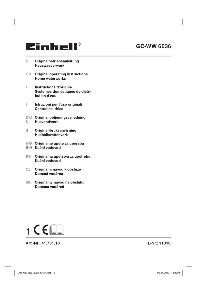 EINHELL GC-WW 6036 User manual