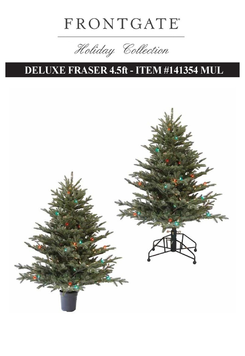 Frontgate Holiday Series User manual