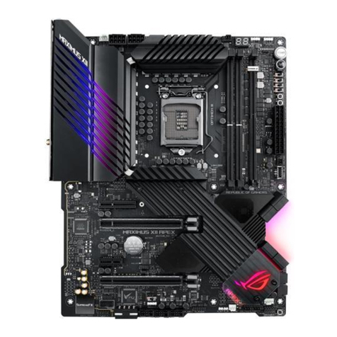 Asus ROG MAXIMUS XII APEX User manual
