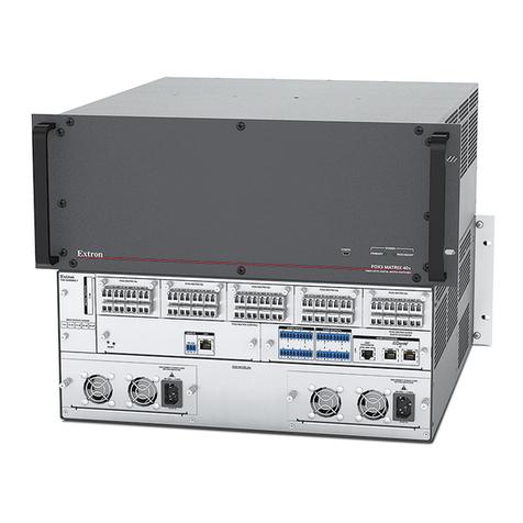 Extron electronics FOX3 Matrix Series User manual