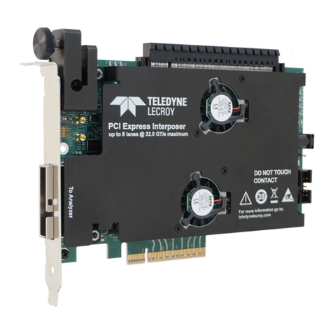 Teledyne Lecroy Summit T54 User manual and quick start guide