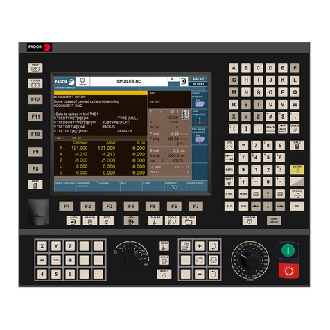 Fagor CNC 8060 Repair manual
