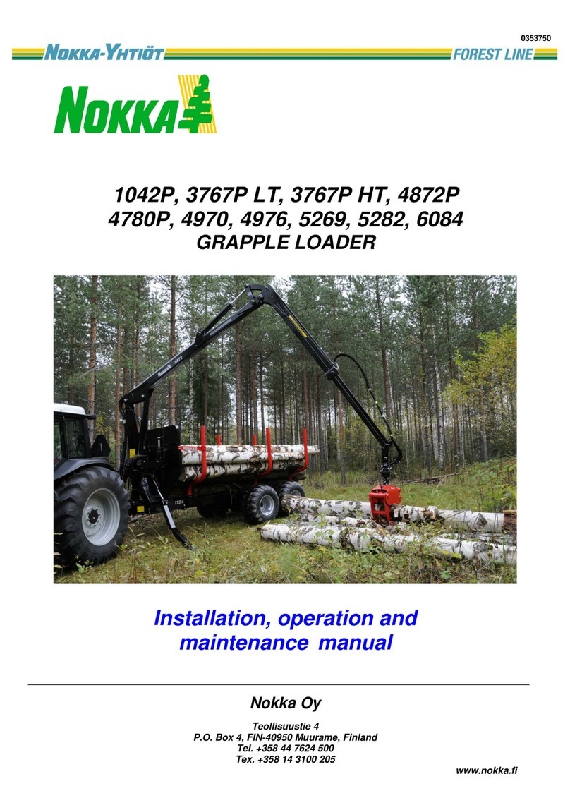 nokka FOREST Series Installation, operation and maintenance manual