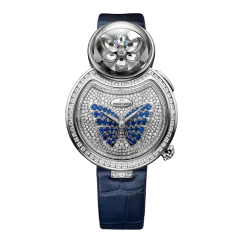 Jaquet Droz THE LADY 8 FLOWER User manual