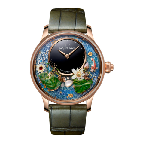 Jaquet Droz THE MAGIC LOTUS AUTOMATON manual