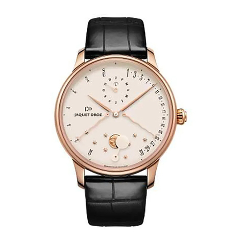 Jaquet Droz PERPETUAL CALENDAR ECLIPSE manual