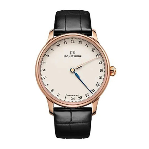 Jaquet Droz GRANDE HEURE GMT manual