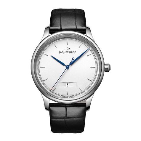 Jaquet Droz GRANDE HEURE MINUTE QUANTIEME User manual
