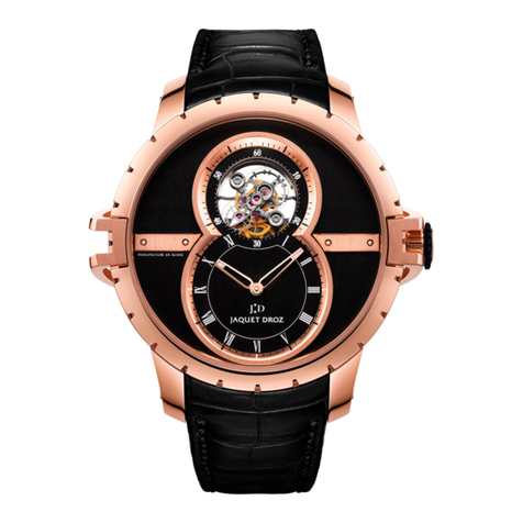 Jaquet Droz TOURBILLON SW Instructions for use