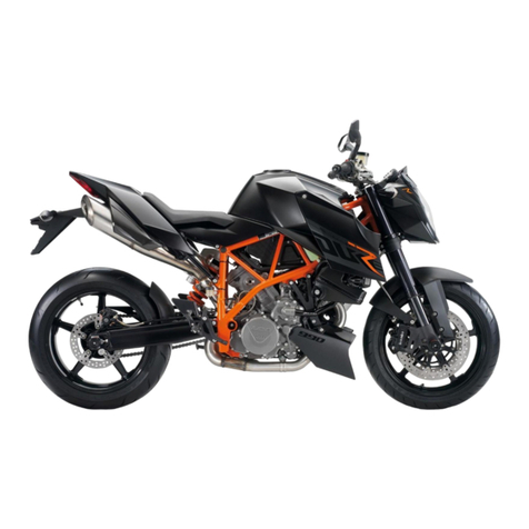 KTM 990 Super Duke R EU 2013 Setup instructions