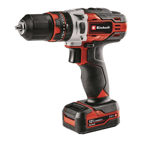 EINHELL TE-CD 12/1 X-Li User manual