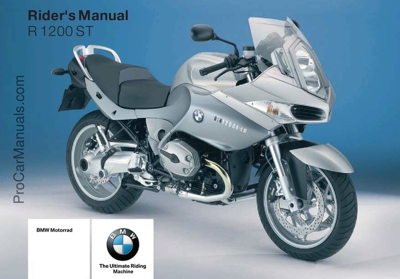 BMW R 1200 ST - Installation and maintenance manual