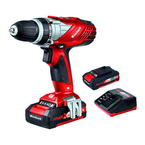 EINHELL TE-CD 18 Li User manual EINHELL TE-CD 18 Li User manual