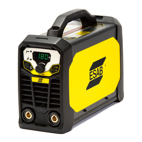 ESAB Rogue ES 180i Pro User manual