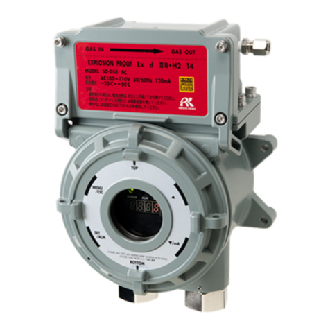 Riken Keiki SD-D58-AC-GH User manual