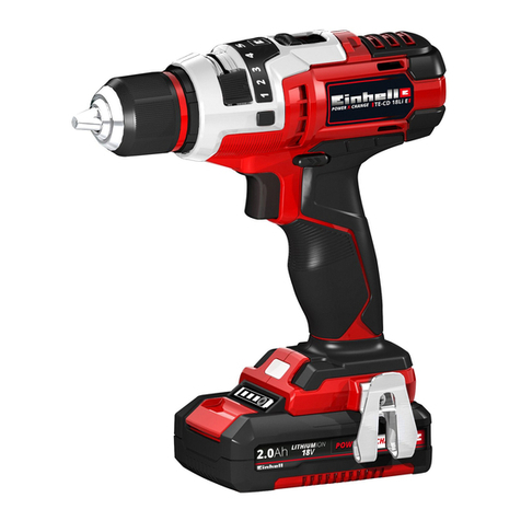 EINHELL TE-CD 18 Li E-Solo User manual