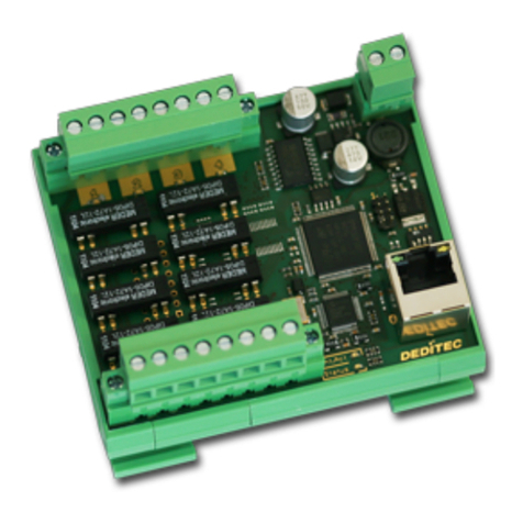 Deditec ETH-RELAIS-8 Hardware description Deditec ETH-RELAIS-8 Hardware description
