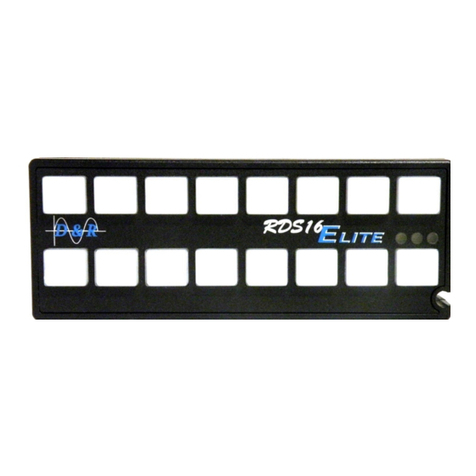 D&R ELECTRONICS RDS16S-ELITE-R1 installation manual