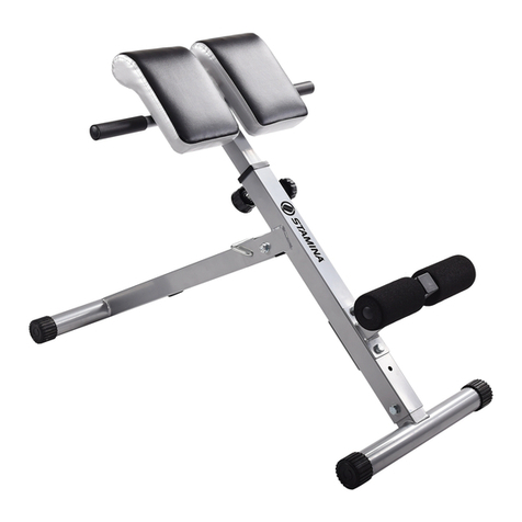 Stamina Hyperextension Bench 2014 owner's manual