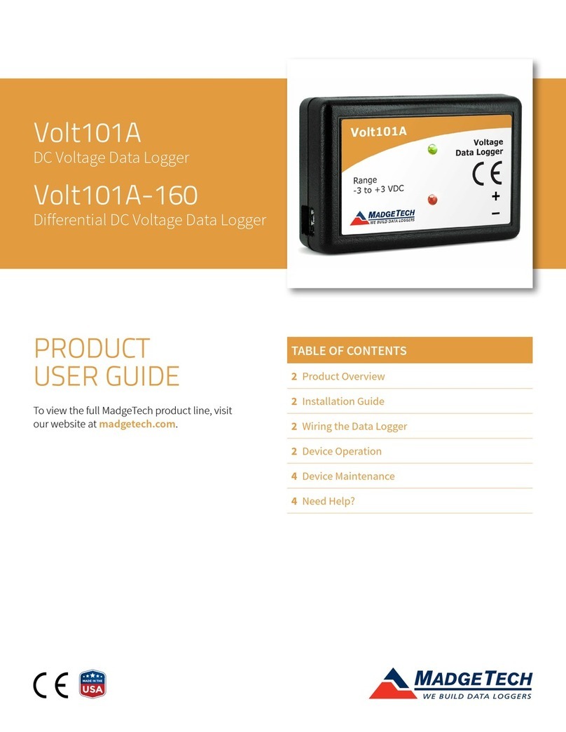 MadgeTech Volt101A User manual