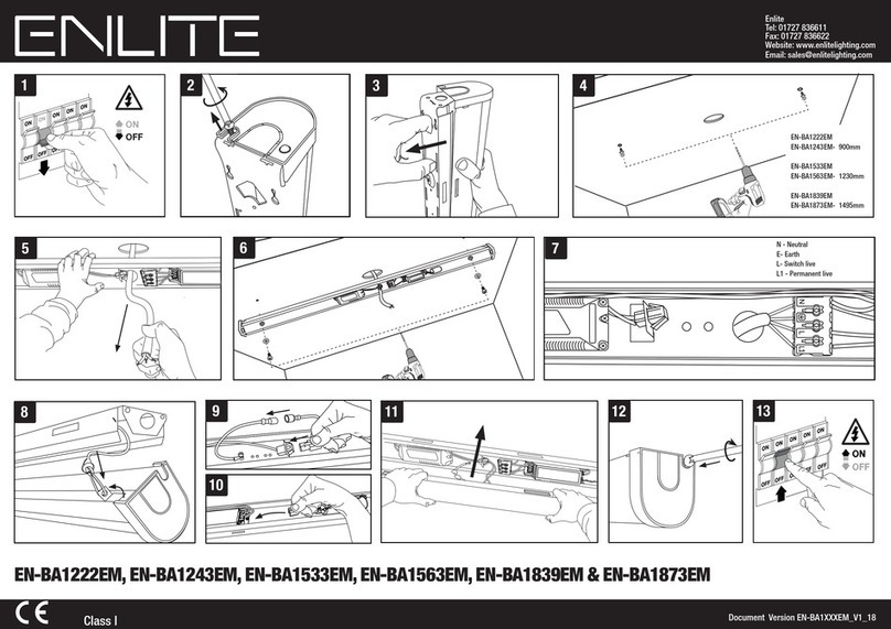 Enlite EN-BA1222EM installation instructions