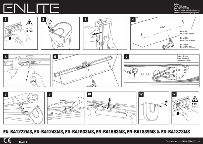 Enlite EN-BA1222MS installation instructions