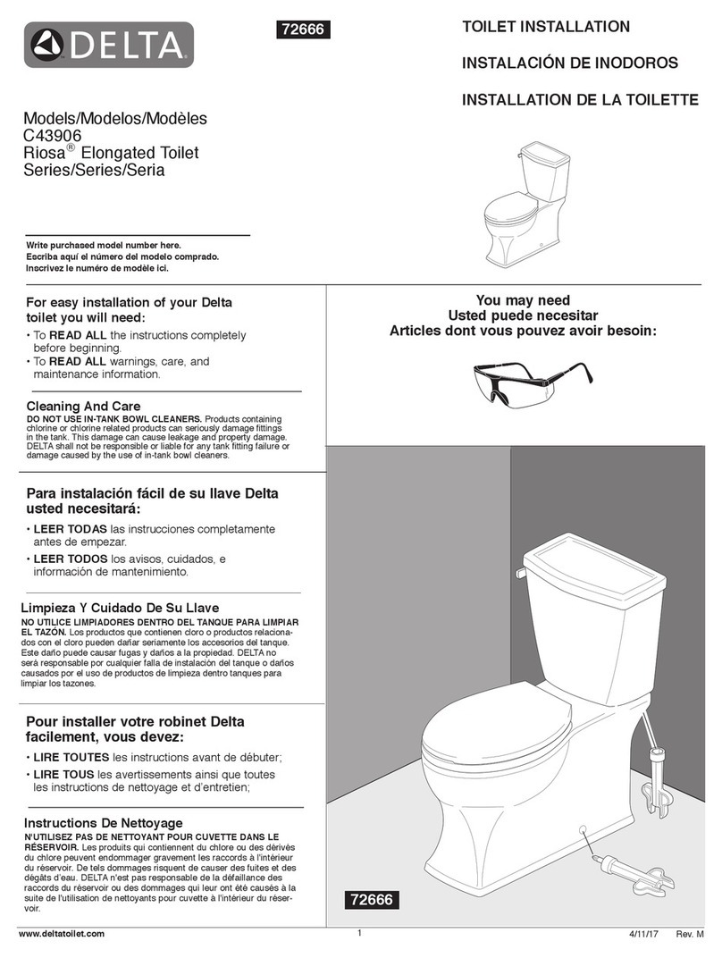 Delta Riosa C43906 Series User manual