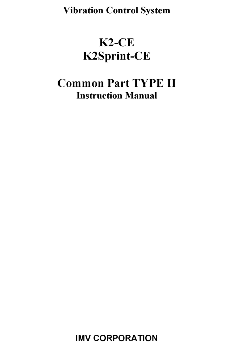 IMV K2-CE instruction manual