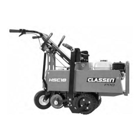 Classen PRO HSC18AHD Instruction Manual