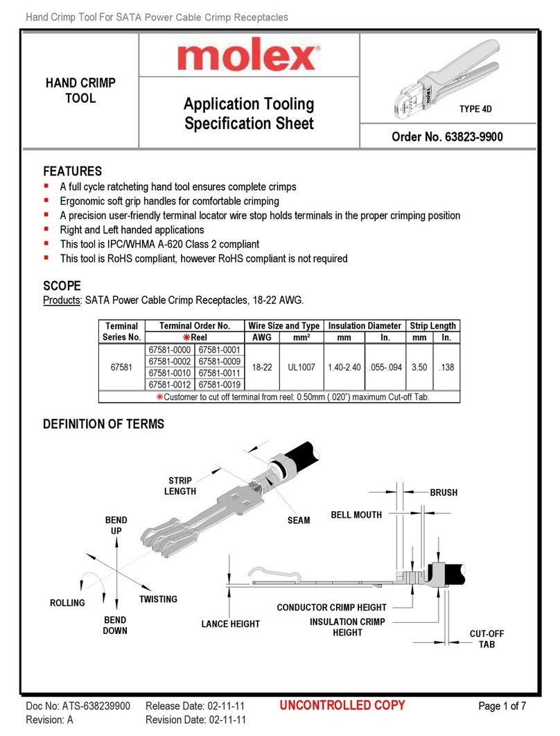 molex 207129 Series manual