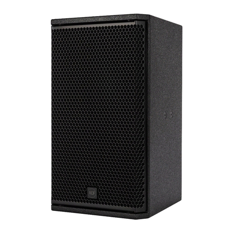 RCF COMPACT M Series User manual