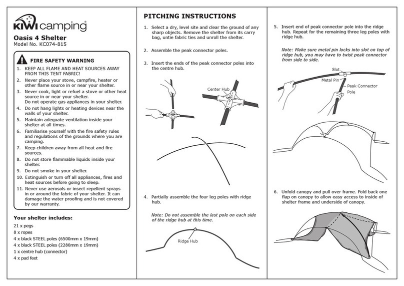 Kiwi Camping Oasis 4 quick start guide