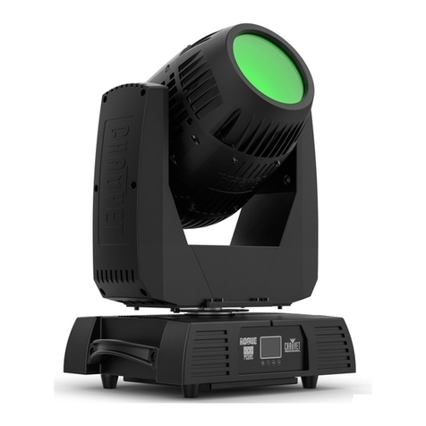 Chauvet Professional Rogue Outcast 1 Beam Quick reference guide Chauvet Professional Rogue Outcast 1 Beam Quick reference guide
