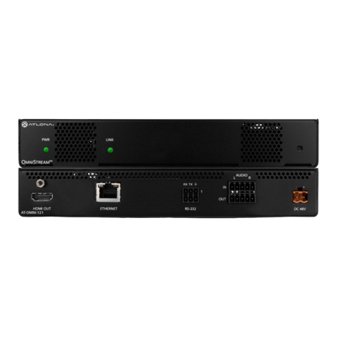 Panduit Atlona OmniStream 121 installation guide