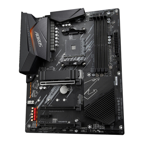Gigabyte B550 AORUS ELITE User manual