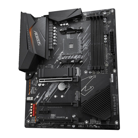 Gigabyte B550 GAMING X User manual