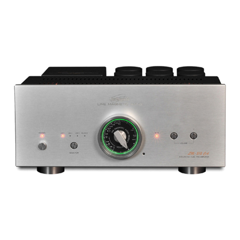 Line Magnetic LINE MAGNETIC AUDIO Operation manual