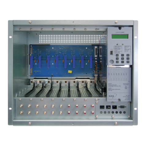 GSS GSS.standard STC 816 Assembly instruction
