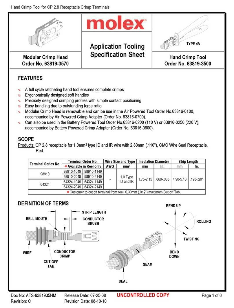 molex 207129 Series User manual