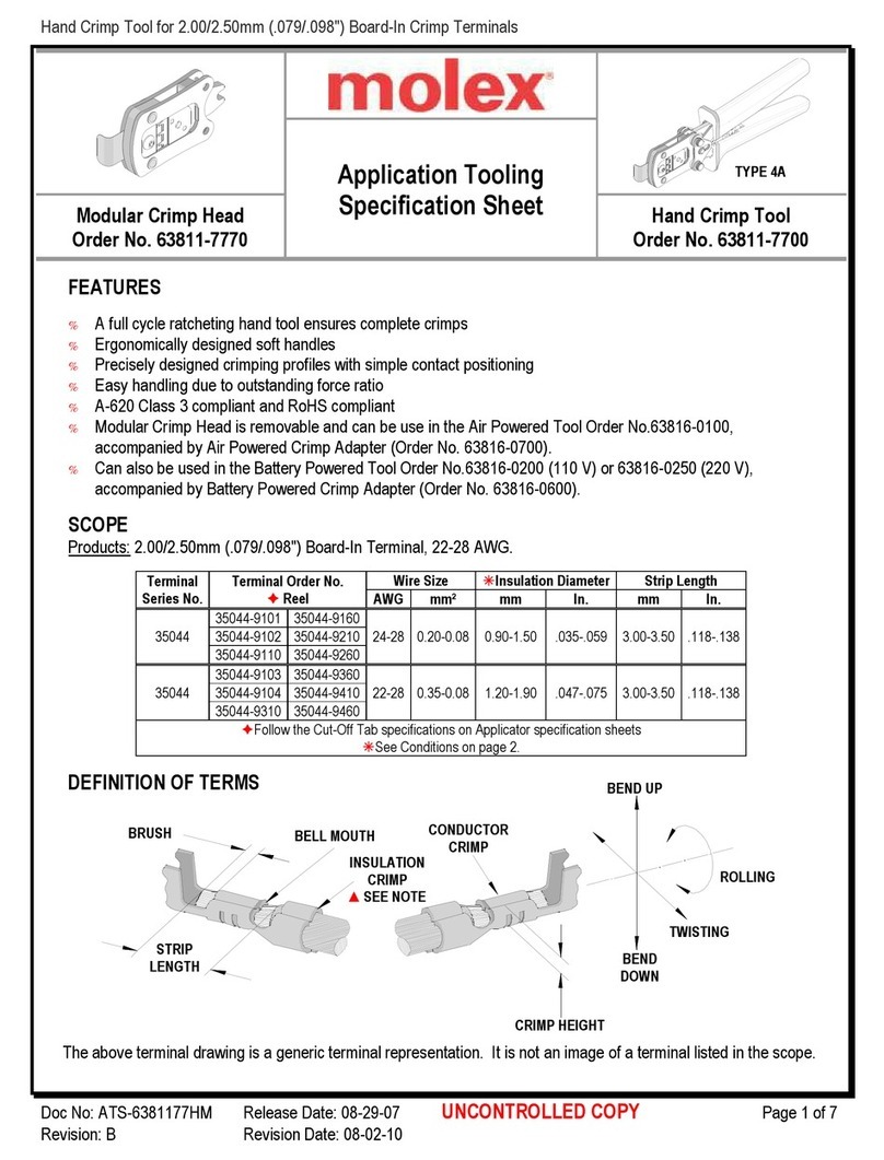 molex 207129 Series User manual