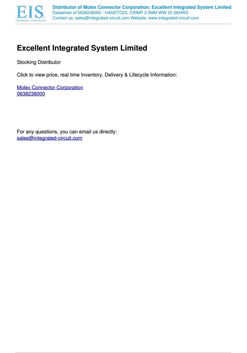 molex 63823-8000 manual
