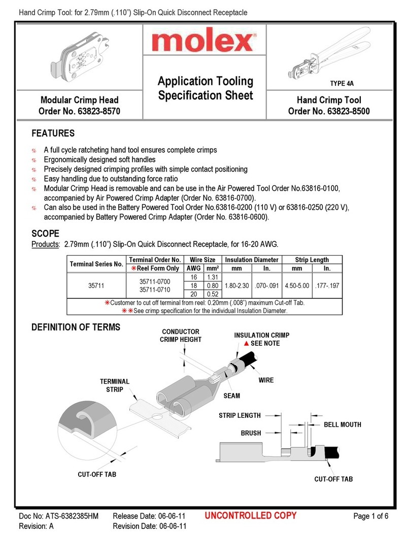 molex 207129 Series User manual molex 207129 Series User manual