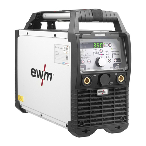 EWM Pico 350 cel puls pws MMA User manual